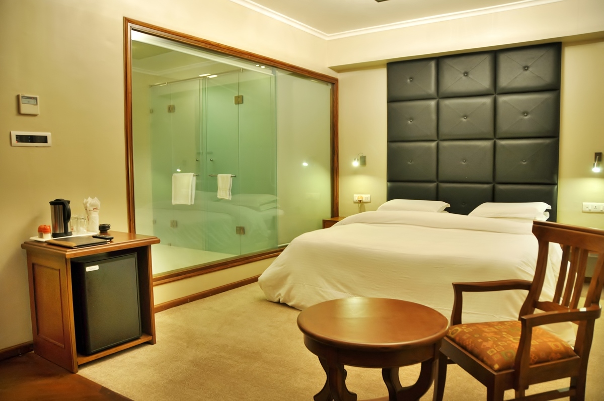 Super Deluxe Room at Hotel Aram Jamnagar — 300 sq ft premium room