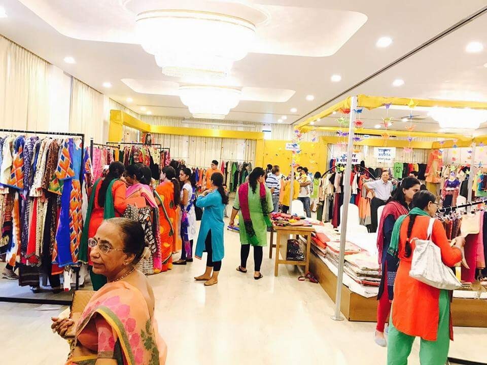 Art and craft exhibition at Hotel Aram